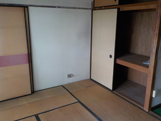 部屋のアフター