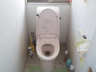 トイレのビフォア