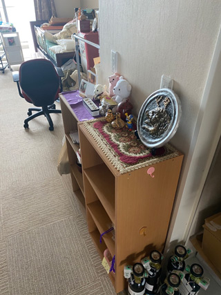 部屋入り口のビフォア