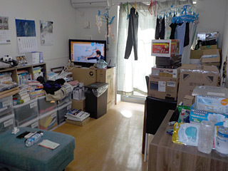 部屋のアフター