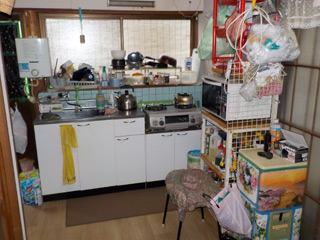 キッチンのビフォア