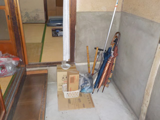 玄関のビフォア