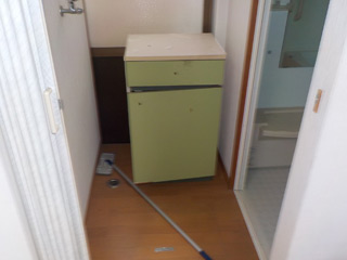 浴室前のビフォア