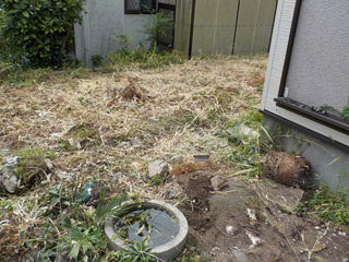 家の外周のアフター