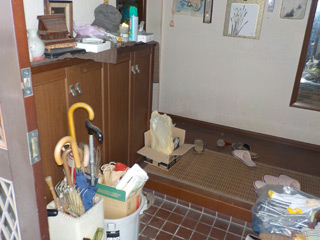 玄関のビフォア