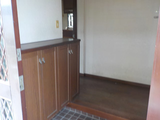 玄関のアフター