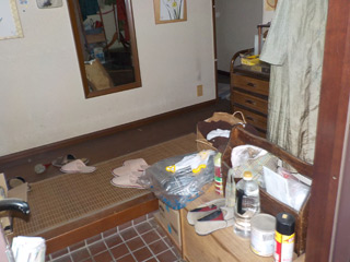 玄関のビフォア