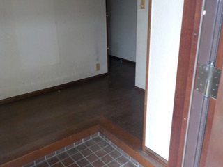 玄関のアフター