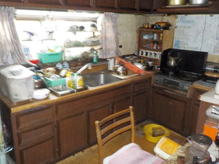 キッチンのビフォア