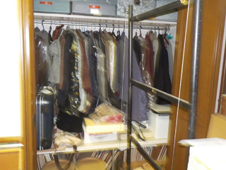 部屋２クローゼットのビフォア