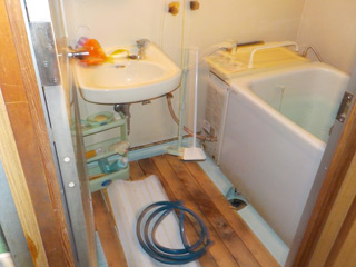 浴室のビフォア