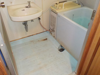 浴室のアフター