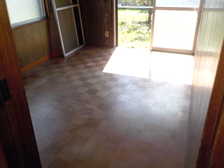 部屋のアフター