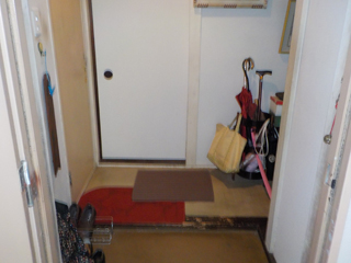 玄関のビフォア