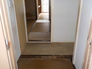 玄関のアフター