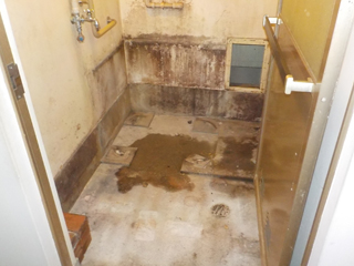 浴室のアフター