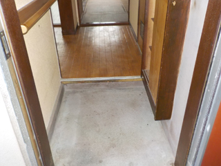 玄関のアフター