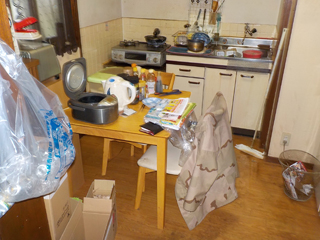 キッチンのビフォア