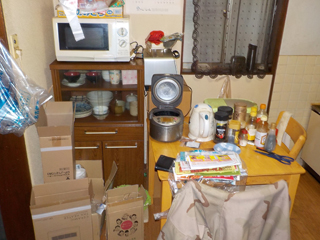 キッチンのビフォア