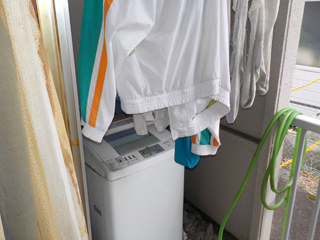 ベランダのビフォア