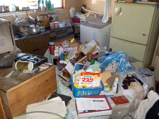 2階キッチンのビフォア