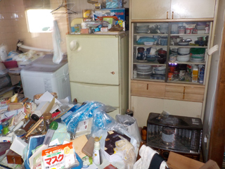 2階キッチンのビフォア