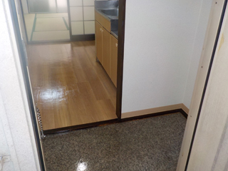 玄関のアフター