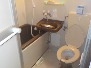 ユニットバスのビフォア