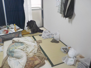 部屋のビフォア
