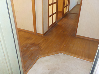 玄関のアフター