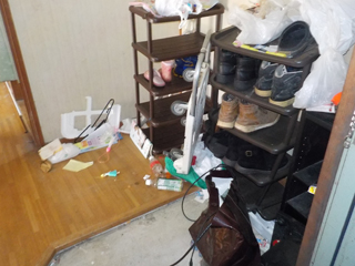 玄関のビフォア