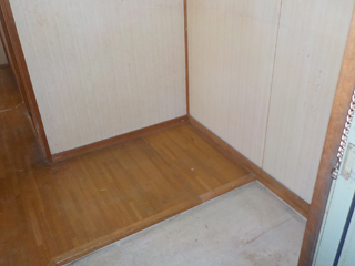 玄関のアフター