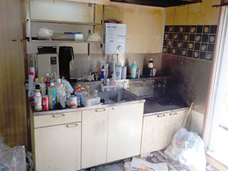 キッチンのビフォア