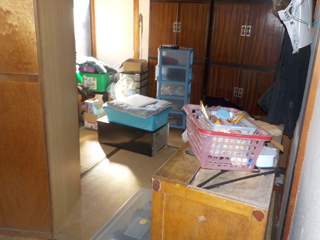 部屋のビフォア