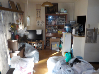 リビングのビフォア