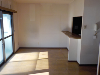 リビングのアフター