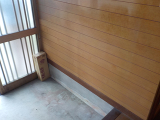 玄関のアフター