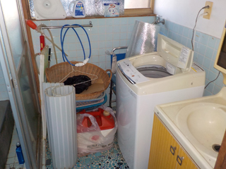 洗面のビフォア