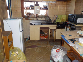 キッチンのビフォア