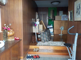 玄関のアフター