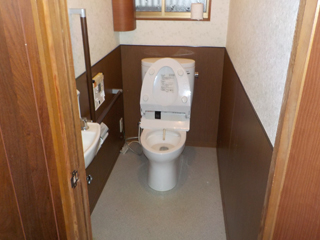 トイレのアフター