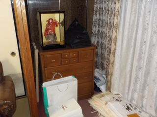 部屋２縁側のビフォア