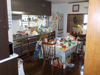 キッチンのビフォア