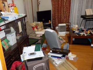 リビングのビフォア