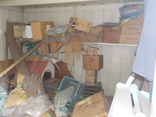 車庫２のビフォア