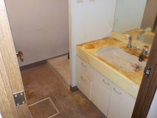 洗面のアフター