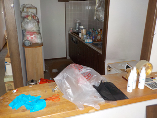 キッチンのビフォア