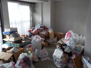 リビングのビフォア