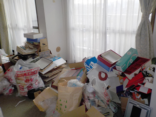 リビングのビフォア