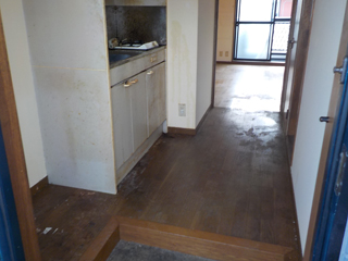 玄関のアフター